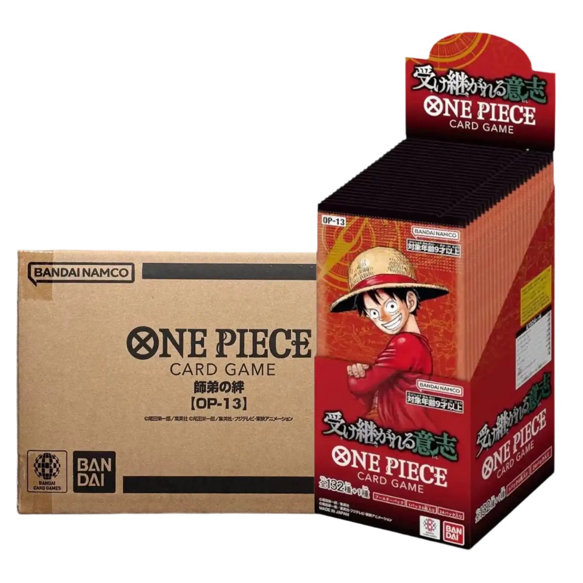 One Piece Card Game – OP13 – Carrying On His Will – CASE (JP)