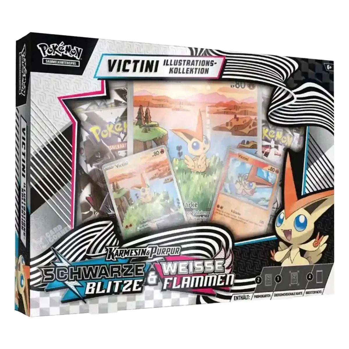 Pokémon – Schwarze Blitze & Weiße Flammen – Kollektion Victini (DE)