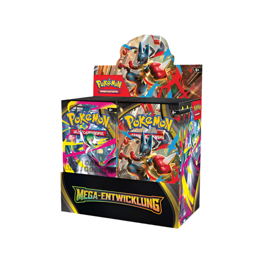 Pokémon – Mega Entwicklung – Booster Display (DE)