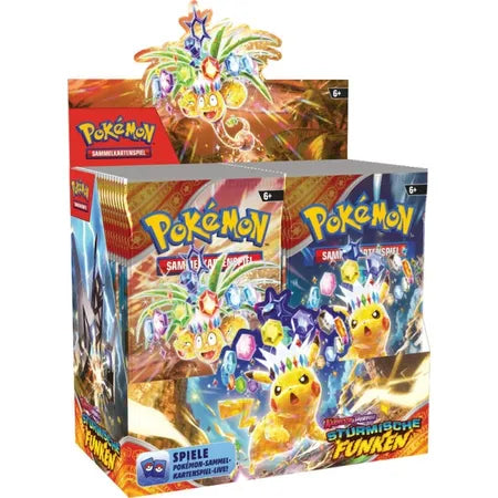 Pokemon – Stürmische Funken - Booster Display (DE)